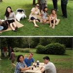 식사후 즐기시는 모습들