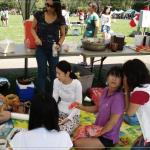 귀가 잘 안들리는  권영미집사님^^