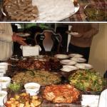 이사예배후 식사시간