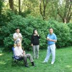 뉴욕에서 손님들이 오셨어요