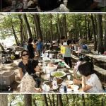 야외에서 즐기는 수다