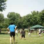 30도 더위에 고생하시는 족구선수들