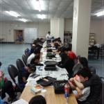 단합구역예배사진입니다