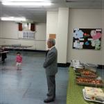 목사님 생신때  기도하시는 장로님