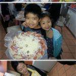 교회에서 피자를 만들었어요