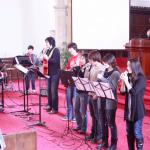 준비찬양팀과 성가대