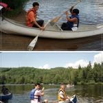 카누도 탔어요~~~