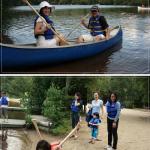 카누타고 즐거운 시간입니다~~