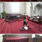 유초등부 연극연습중