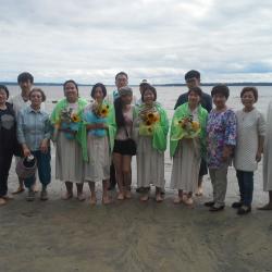 2016년 8월 14일 야외예배겸 침례식