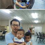 정우,한나 성도님 가족사진